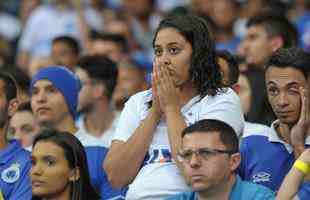 Fotos do jogo entre Cruzeiro e So Paulo