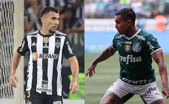 Atlético e Palmeiras se enfrentarão nesta quarta-feira (3), às 21h30, no Mineirão