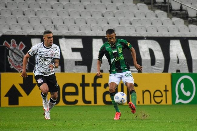Fotos do empate por 1 a 1 entre Corinthians e Amrica, no Itaquero, em So Paulo, pela 21 rodada da Srie A do Brasileiro