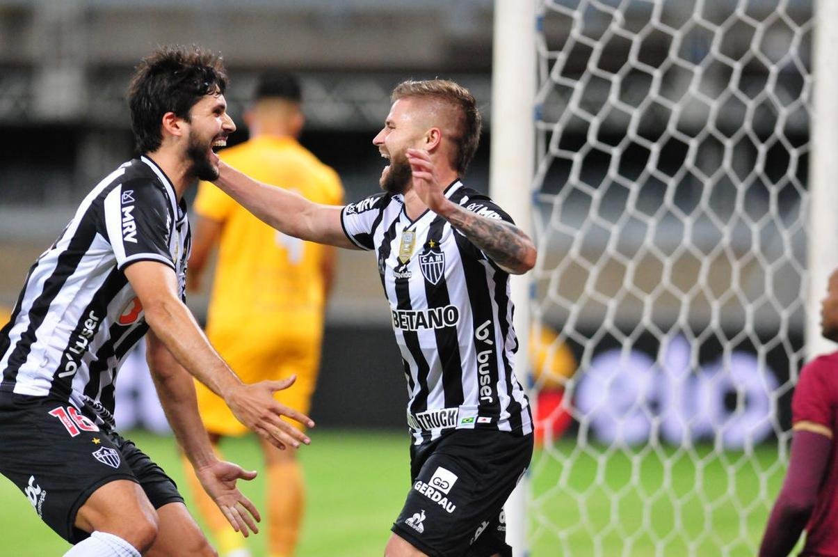 Fotos do jogo entre Atltico e Brasiliense, no Mineiro, pela Copa do Brasil