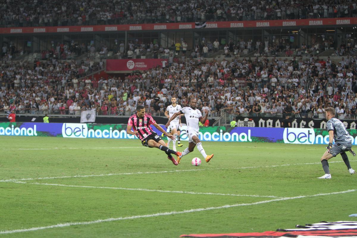 Atltico x Cear: fotos do jogo no Mineiro pelo Brasileiro