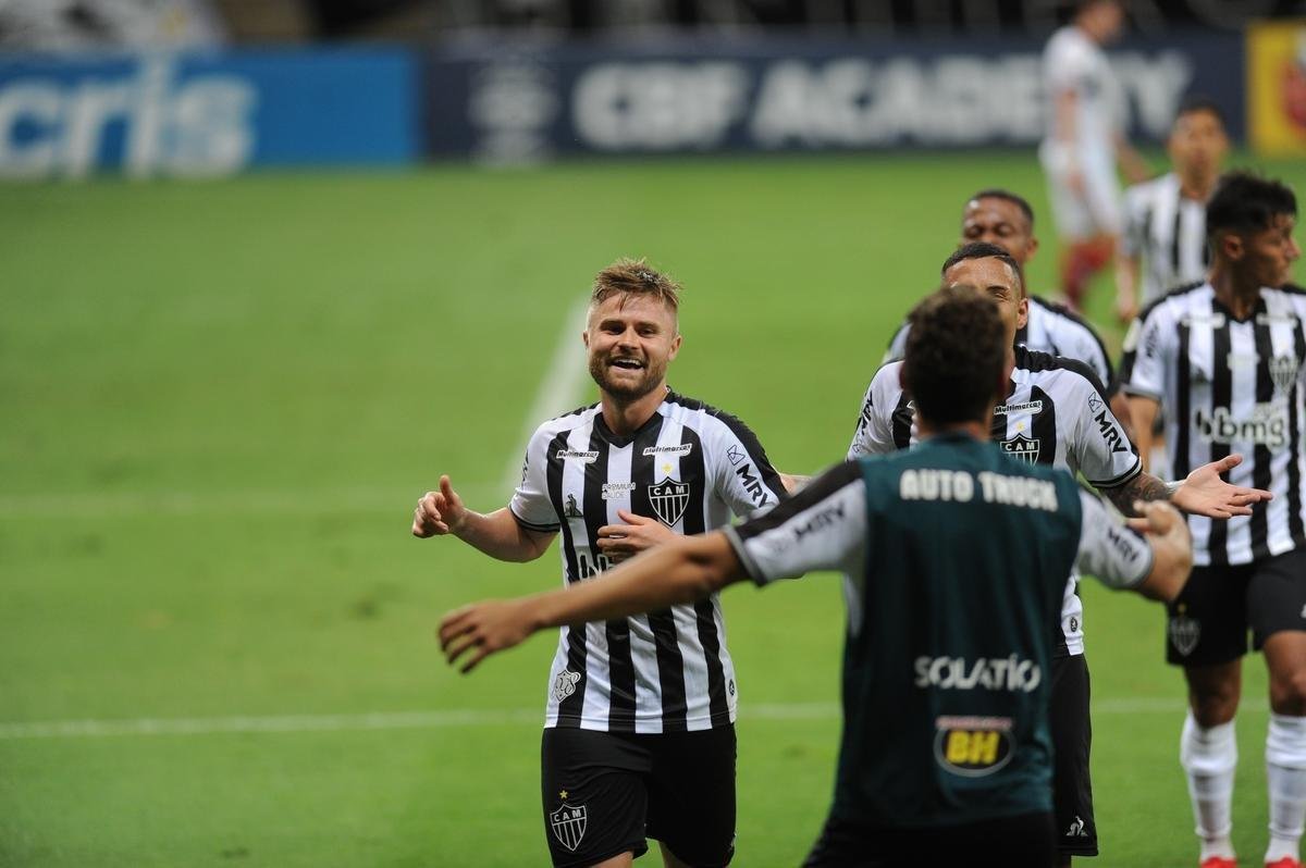 Imagens do jogo entre Atltico e Flamengo, no Mineiro, pelo Brasileiro