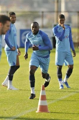 Imagens do treino do Cruzeiro desta quinta-feira, 12 de julho, na Toca da Raposa II