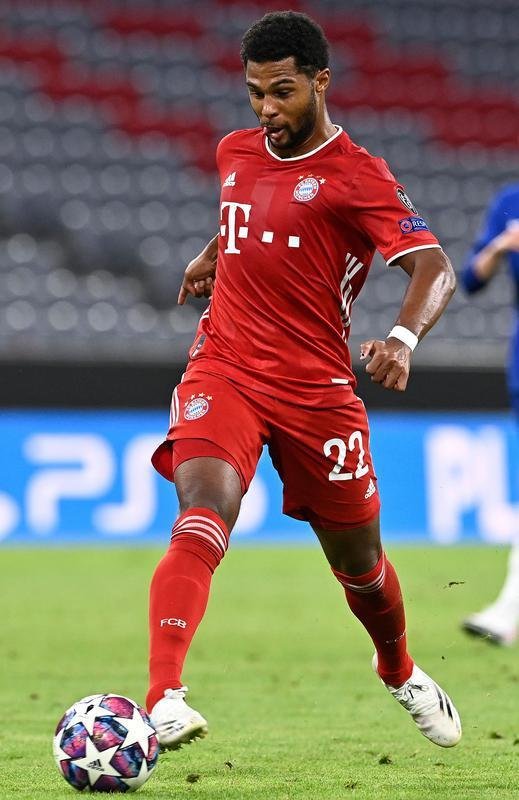 Ponta alemo Serge Gnabry foi o primeiro jogador do Bayern infectado com o novo coronavrus