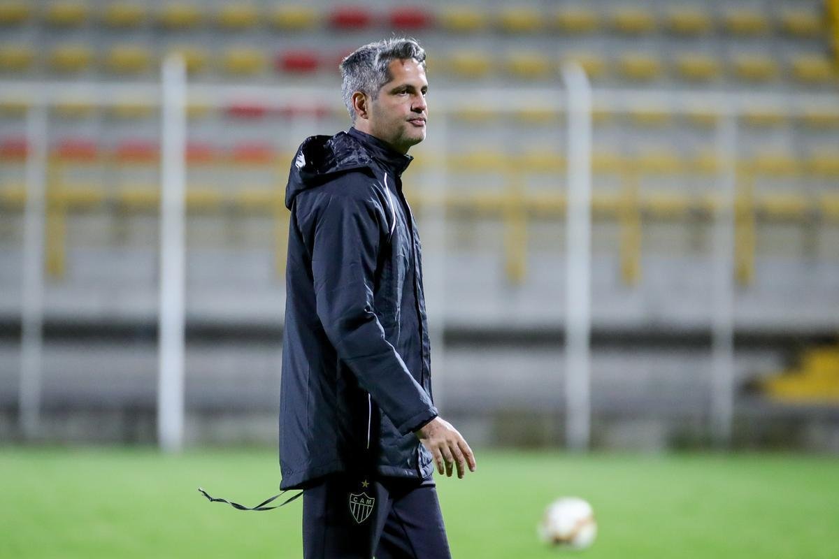 Atltico treinou na noite desta segunda-feira, vspera de jogo contra La Equidad-COL