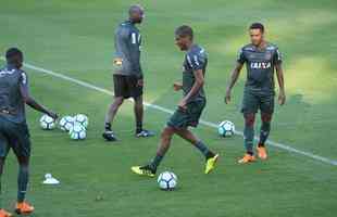 Atltico se prepara para enfrentar o Paran; veja fotos