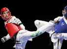 Nathan Torquato faz histria e  ouro na estreia do taekwondo paralmpico