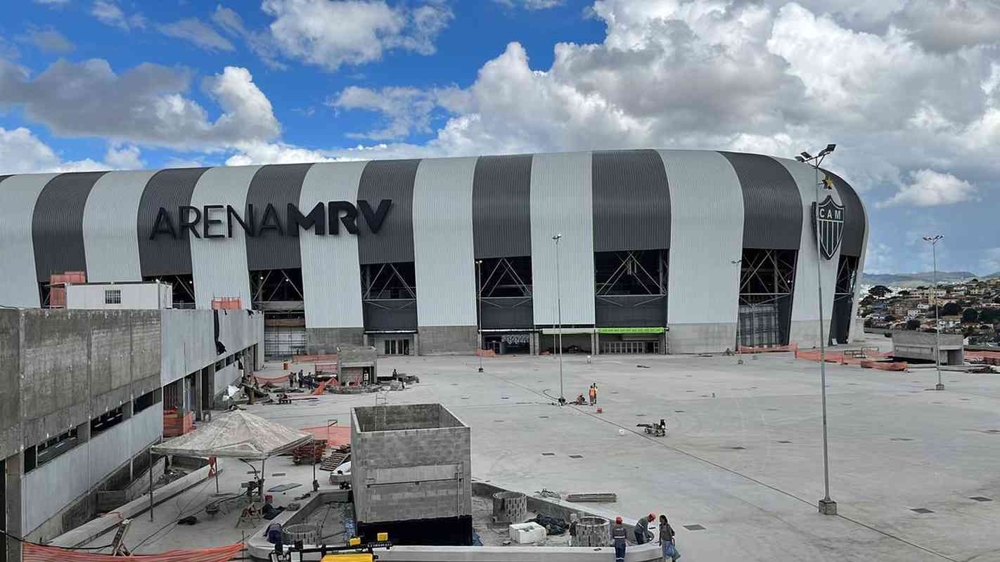Novo estdio do Atltico, a Arena MRV fica localizada no bairro Califrnia, em Belo Horizonte, e ser inaugurada em 2023