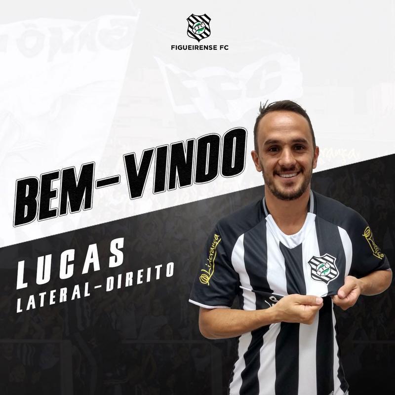 O Figueirense anunciou a contratao do lateral-direito Lucas, que estava no Botafogo-SP