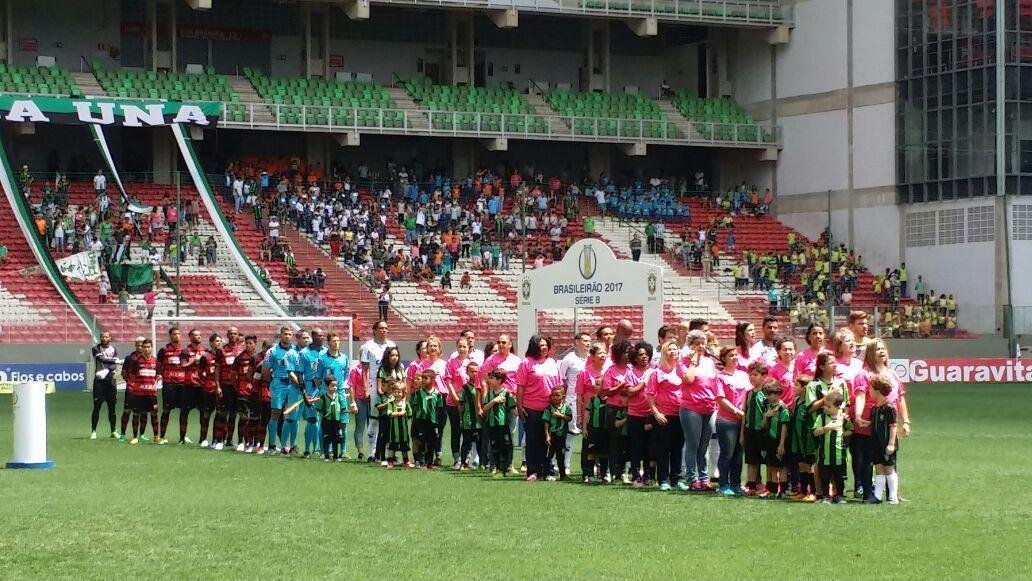Amrica x Oeste pela 27 rodada da Srie B do Brasileiro