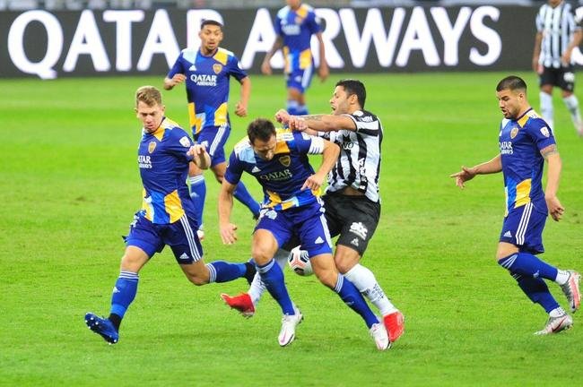 Fotos do jogo entre Atltico e Boca Juniors, no Mineiro, em Belo Horizonte, pela volta das oitavas de final da Copa Libertadores 2021