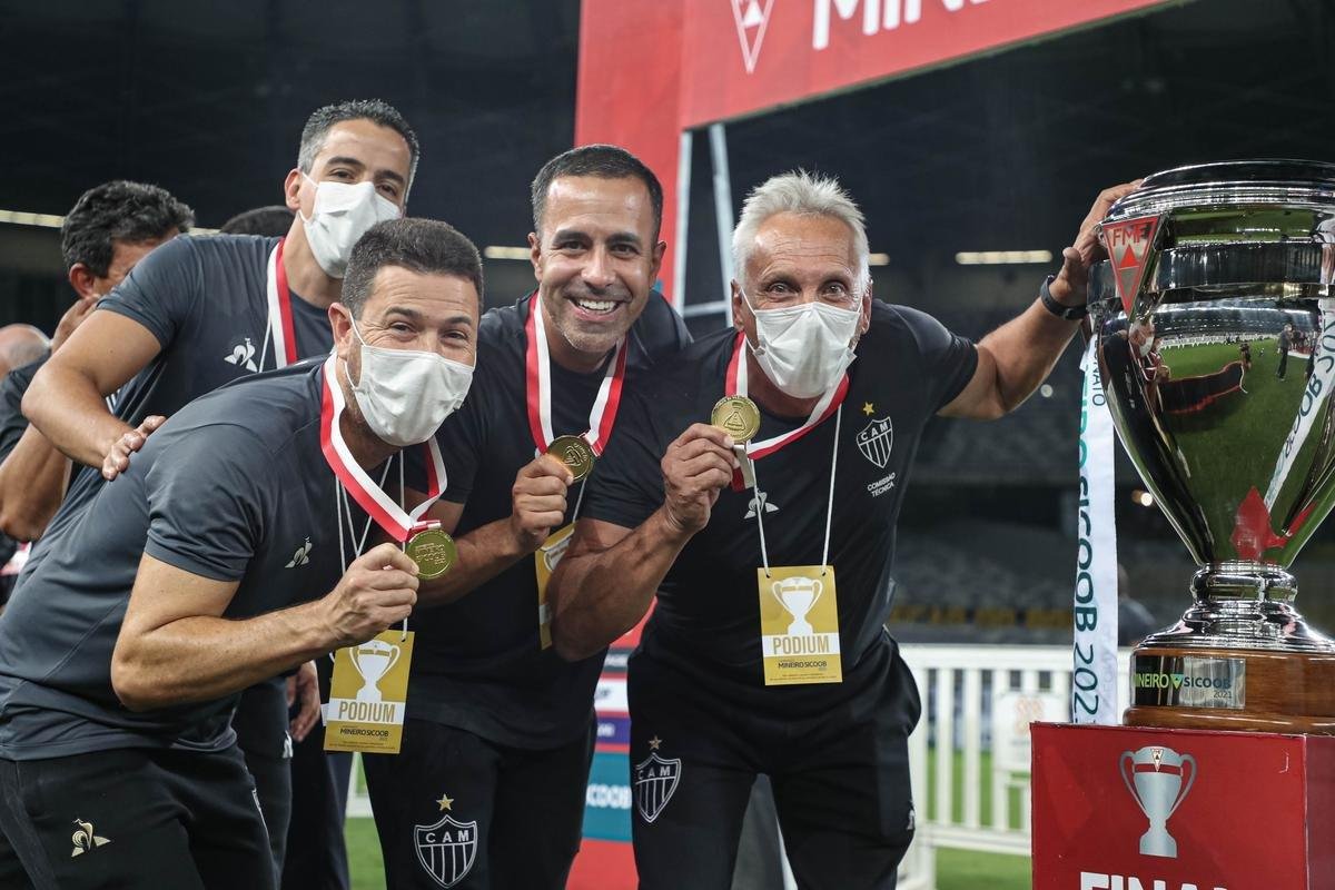 Fotos da festa do Atltico no Mineiro com a conquista do bicampeonato mineiro