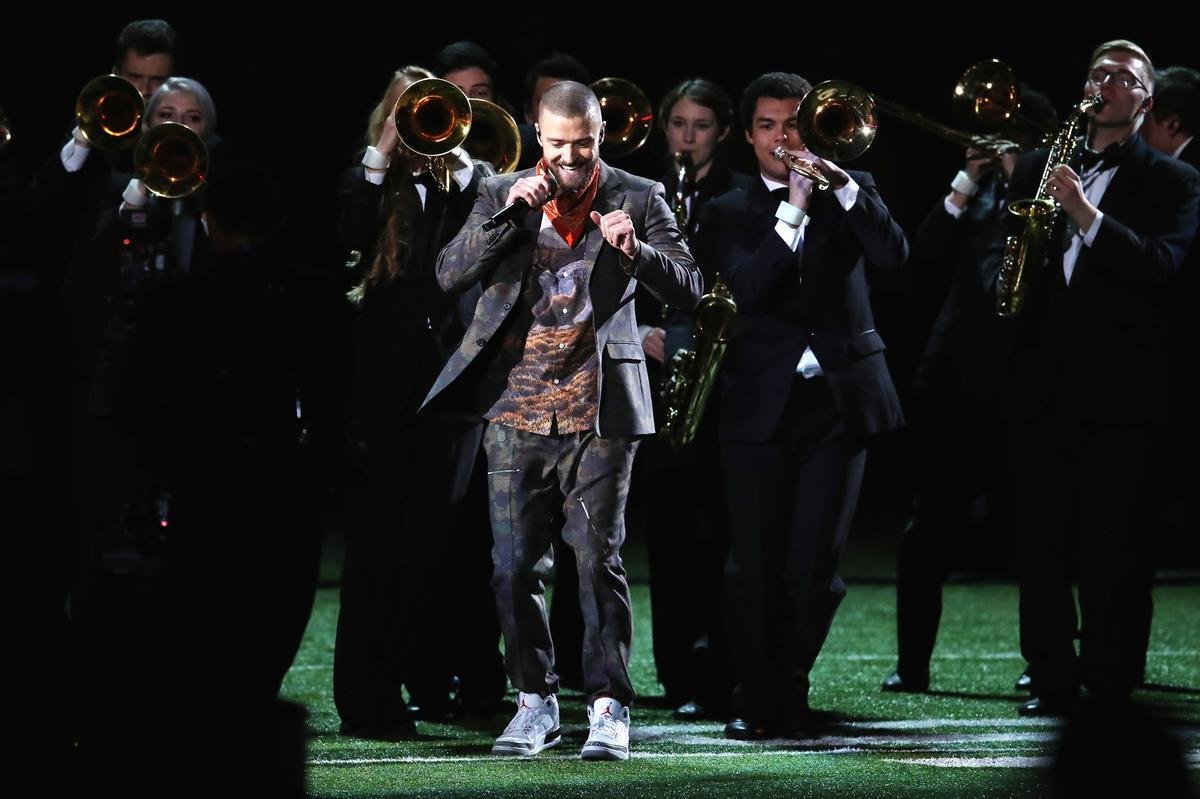 Show do intervalo do Super Bowl LII, em Minneapolis, teve apresentao de Justin Timberlake