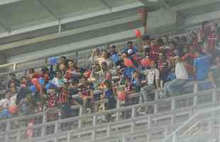 Torcidas de Atltico e San Lorenzo, no Independncia