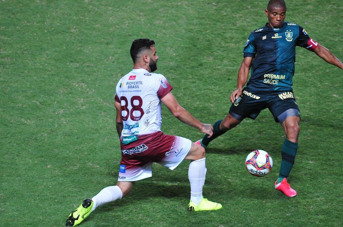 Fotos do jogo entre Amrica e Patrocinense, no Independncia, em Belo Horizonte, pela oitava rodada do Campeonato Mineiro de 2021.
