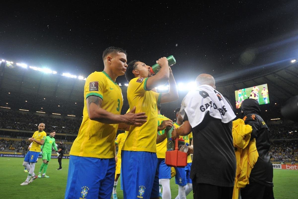 Brasil goleou o Paraguai por 4 a 0 no Mineiro, em BH, pelas Eliminatrias da Copa do Mundo, com gols de Raphinha, Philippe Coutinho, Antony e Rodrygo
