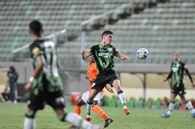Amrica x Nova Iguau: fotos do jogo pela terceira fase da Copa do Brasil