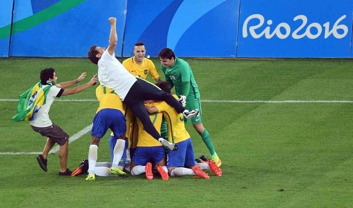 Brasil vence a Alemanha e conquista o ouro indito