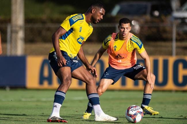Fotos do treino do Cruzeiro desta segunda-feira (9/8)