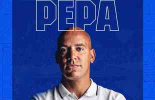 Cruzeiro anunciou o técnico Pepa