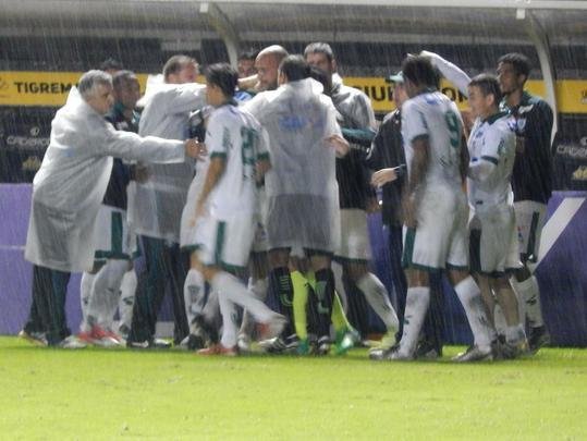 Fotos da vitria de virada do Amrica sobre o Cricima no Estdio Heriberto Hulse, em Cricima, pela Srie B