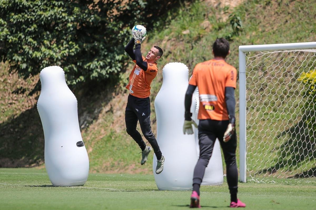 Atltico encerra preparao para encarar o Cruzeiro