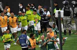 Final da Libertadores: fotos do gol de Deyverson, para o Palmeiras, na prorrogação