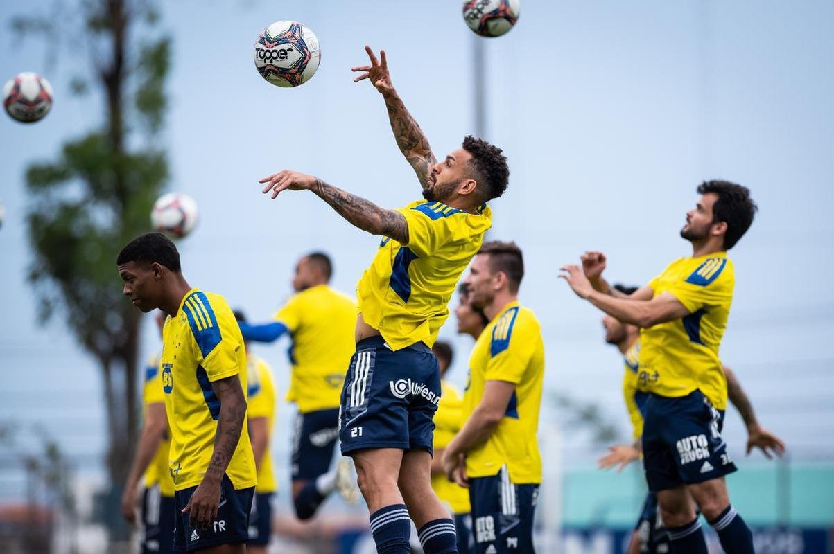 Fotos do treino do Cruzeiro desta tera-feira (26/10) na Toca II
