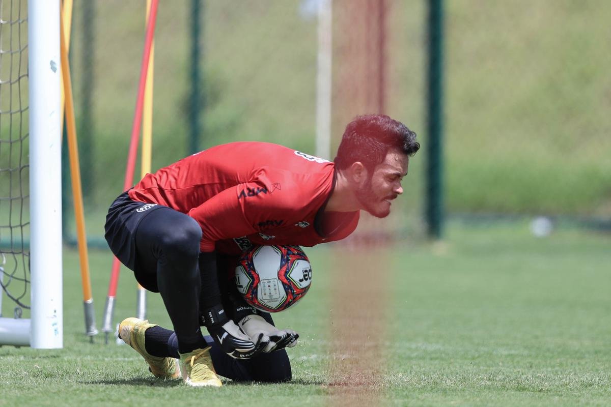 Treino do Atltico em 15/3/2021, na Cidade do Galo