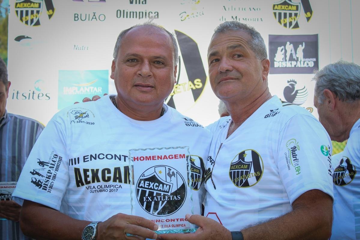 Ex-jogadores do Atltico se encontraram nesse sbado