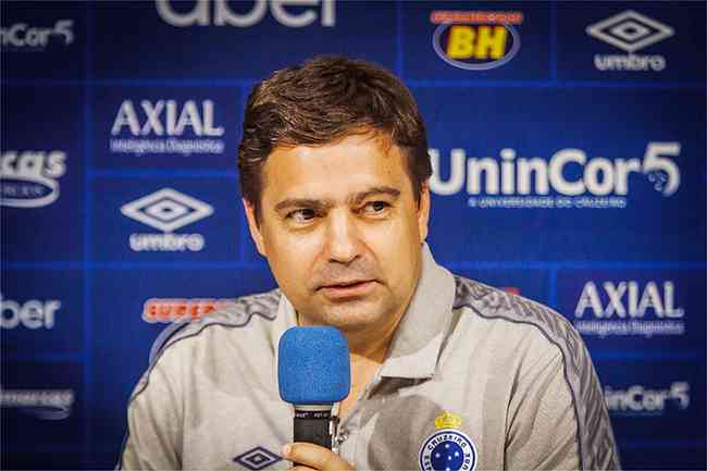 Itair Machado comandou o futebol e teve voz ativa em outros departamentos no Cruzeiro