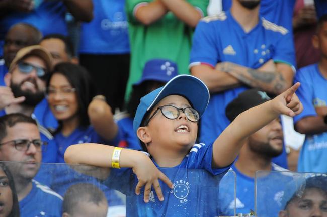 Cruzeiro x Bahia: fotos da torcida da Raposa no Mineiro