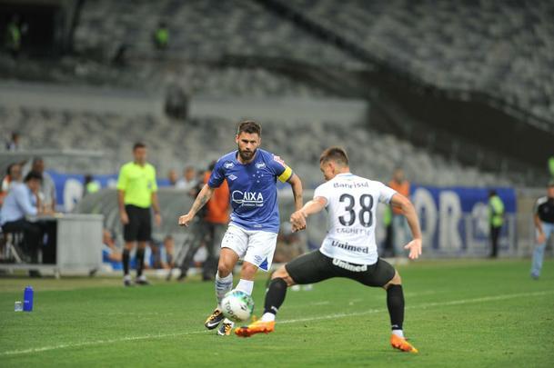 Fotos do jogo entre Cruzeiro e Grmio