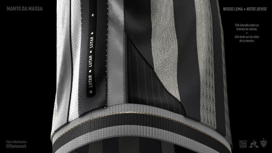 Camisa desenhada por Flvio Markiewicz ganhou o concurso 'Manto da Massa'