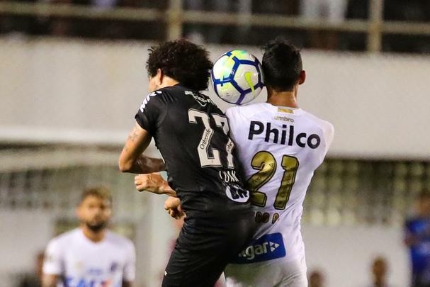 Na Vila Belmiro, Atlético é derrotado pelo Santos por 3 a 2, pela 37ª rodada do Campeonato Brasileiro