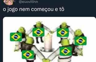 Memes do pr-jogo Brasil x Sua pela Copa do Mundo