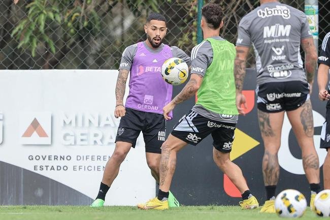 Treino do Atltico na Cidade do Galo, nesta quinta-feira (29/9).