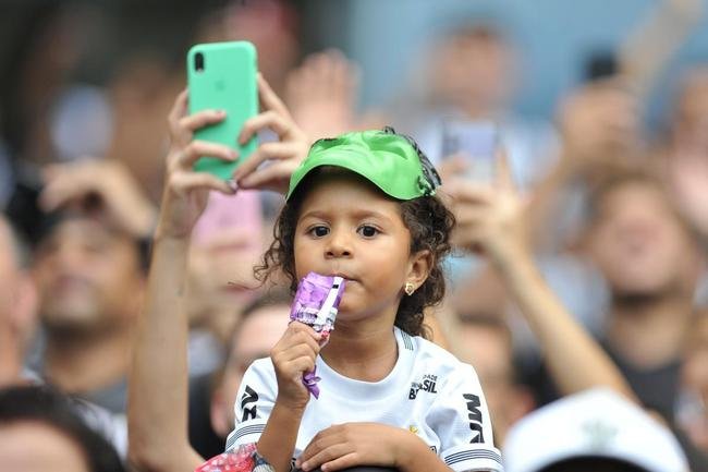 Torcida do Atl�tico no jogo contra o Internacional, no Mineir�o, na estreia da S�rie A do Campeonato Brasileiro