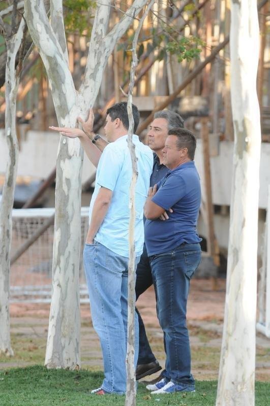 Galeria de fotos do treino do Cruzeiro nesta sexta-feira (6/9), na Toca da Raposa II