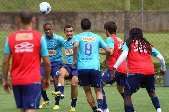 Cruzeiro encerrou preparao para enfrentar o Villa Nova