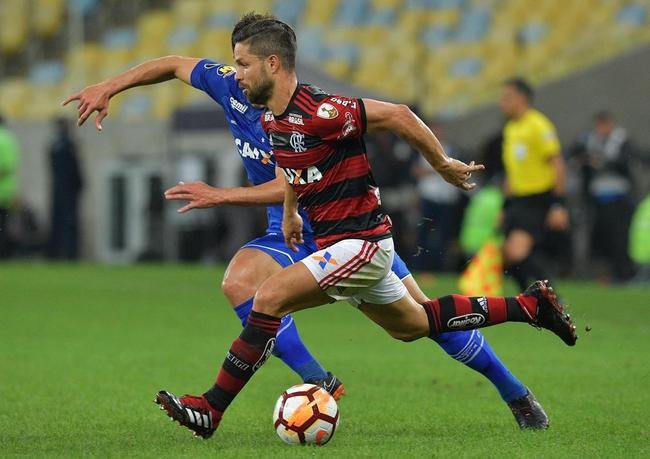Fotos da vit�ria do Cruzeiro sobre o Flamengo por 2 a 0, nesta quarta-feira, no Maracan�. Gols de Arrascaeta e Thiago Neves garantiram ao time celeste vantagem nas oitavas de final da Copa Libertadores