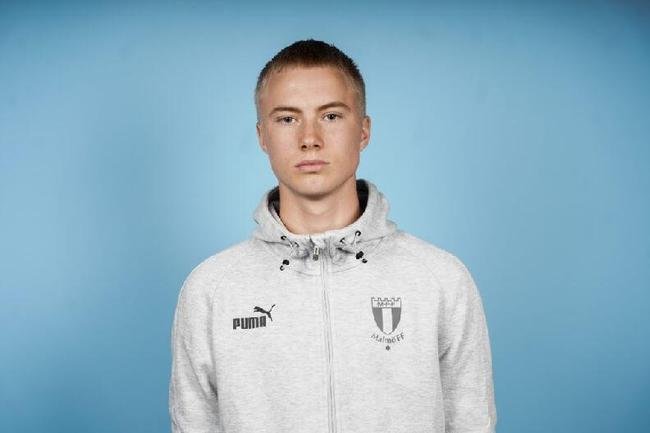 Danel Gudjohnsen, filho do ex-atacante do Bara,  atleta do Malmo-SUE