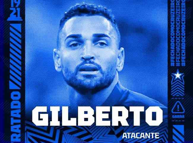 Gilberto  novo reforo do Cruzeiro