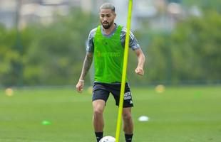 Atltico treinou na manh desta segunda-feira (16/1) na Cidade do Galo.