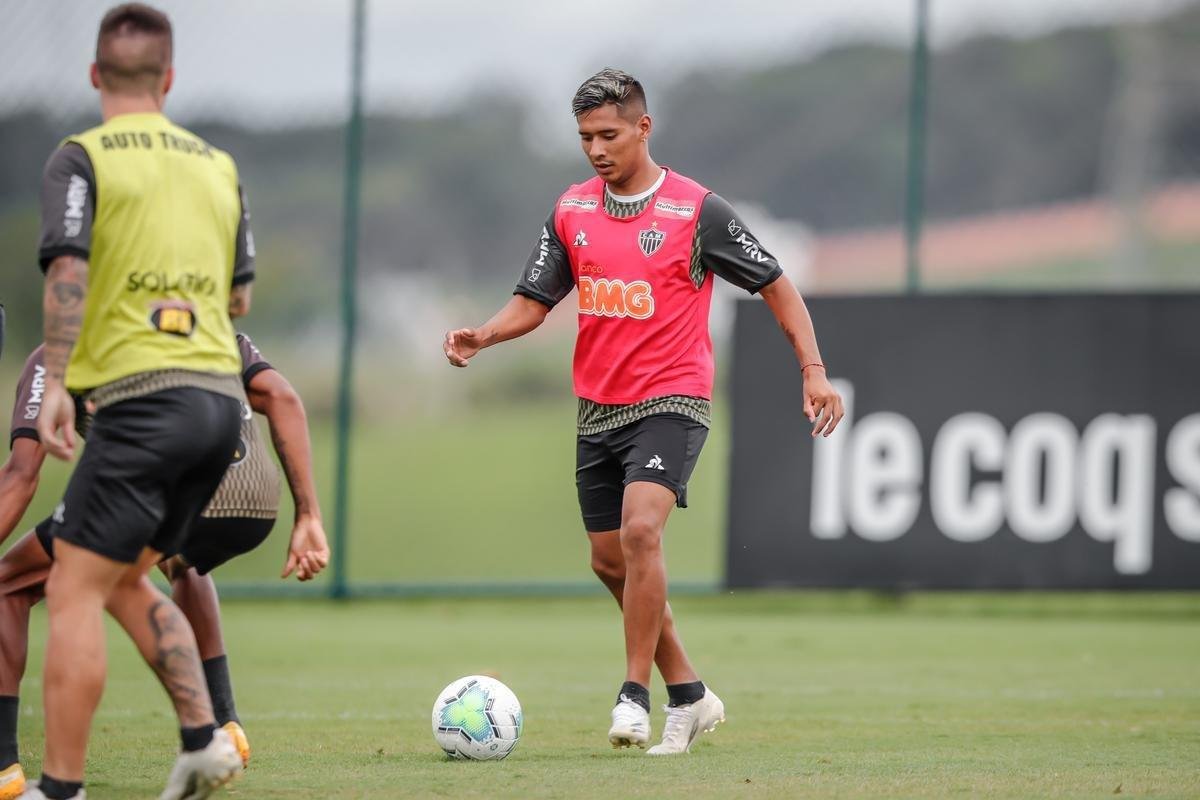 Fotos do treino do Atltico nesta quinta-feira