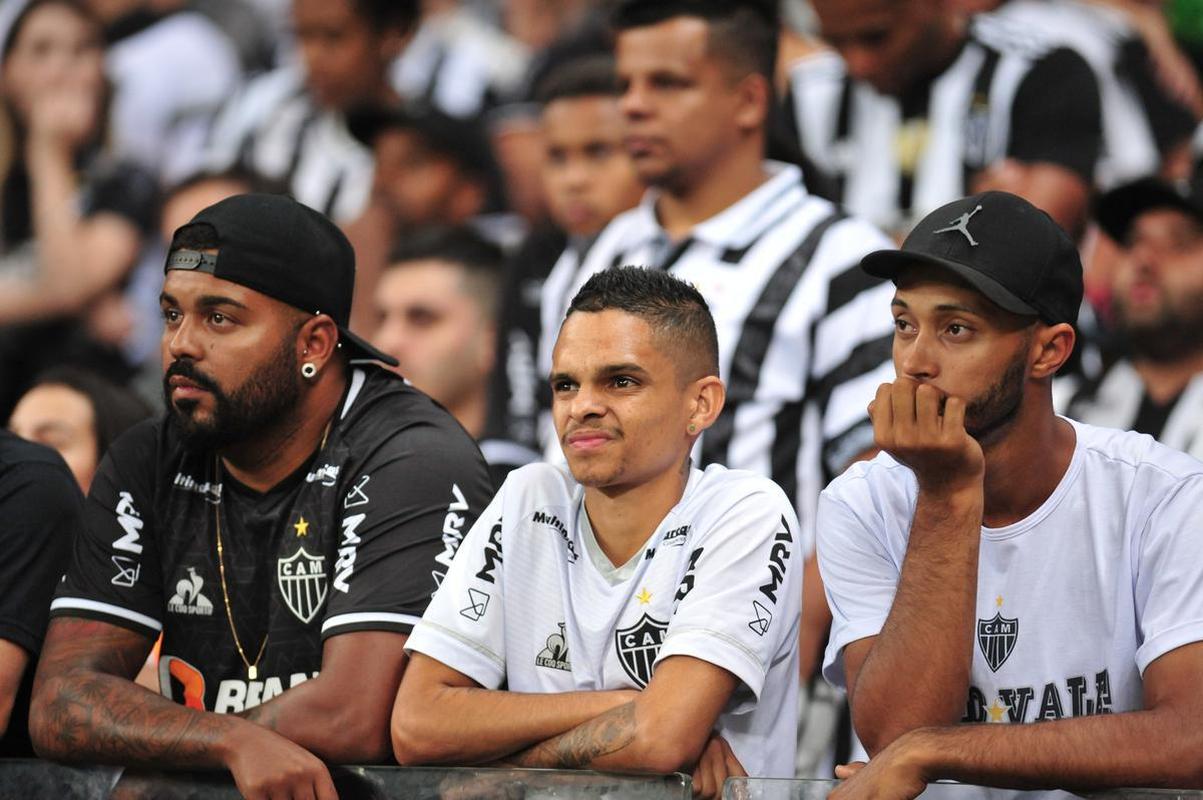 Fotos do jogo de ida das quartas de final da Copa Libertadores, entre Atltico e Palmeiras, no Mineiro