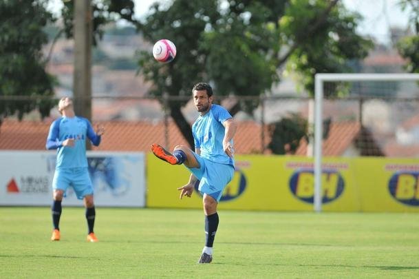 Fotos do ltimo treino do Cruzeiro antes do jogo diante do Tupi, pela semifinal do Campeonato Mineiro