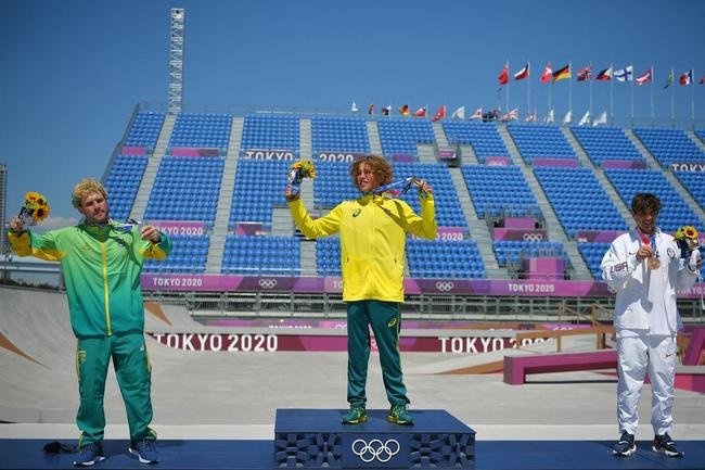 Pedro Barros conquistou a medalha de prata no skate park