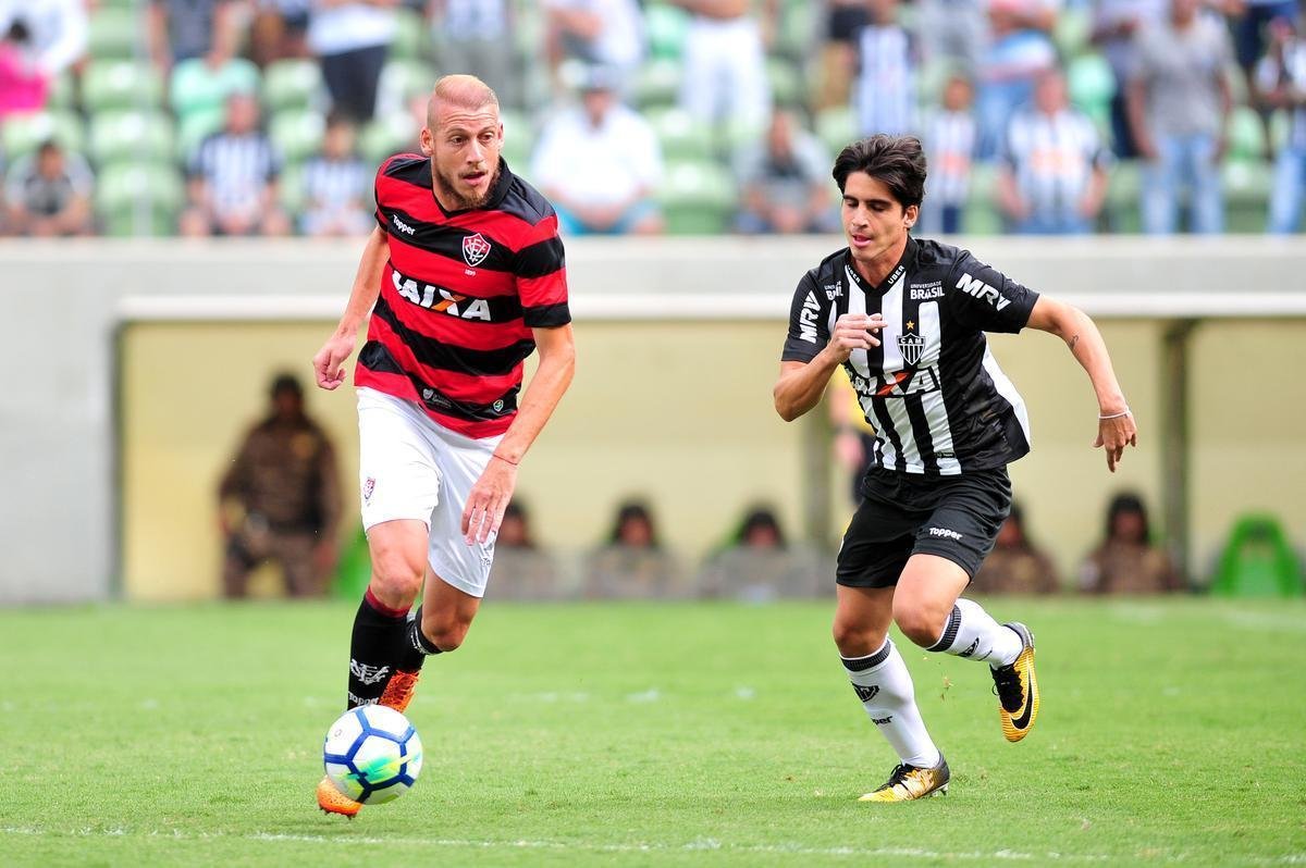 Veja imagens do jogo entre Atltico e Vitria