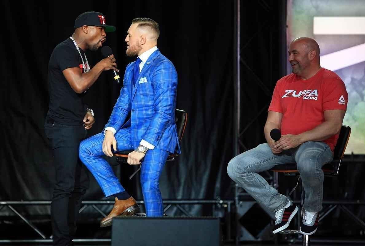 Floyd Mayweather e Conor McGregor tm segundo encontro, em Toronto, com muito falatrio